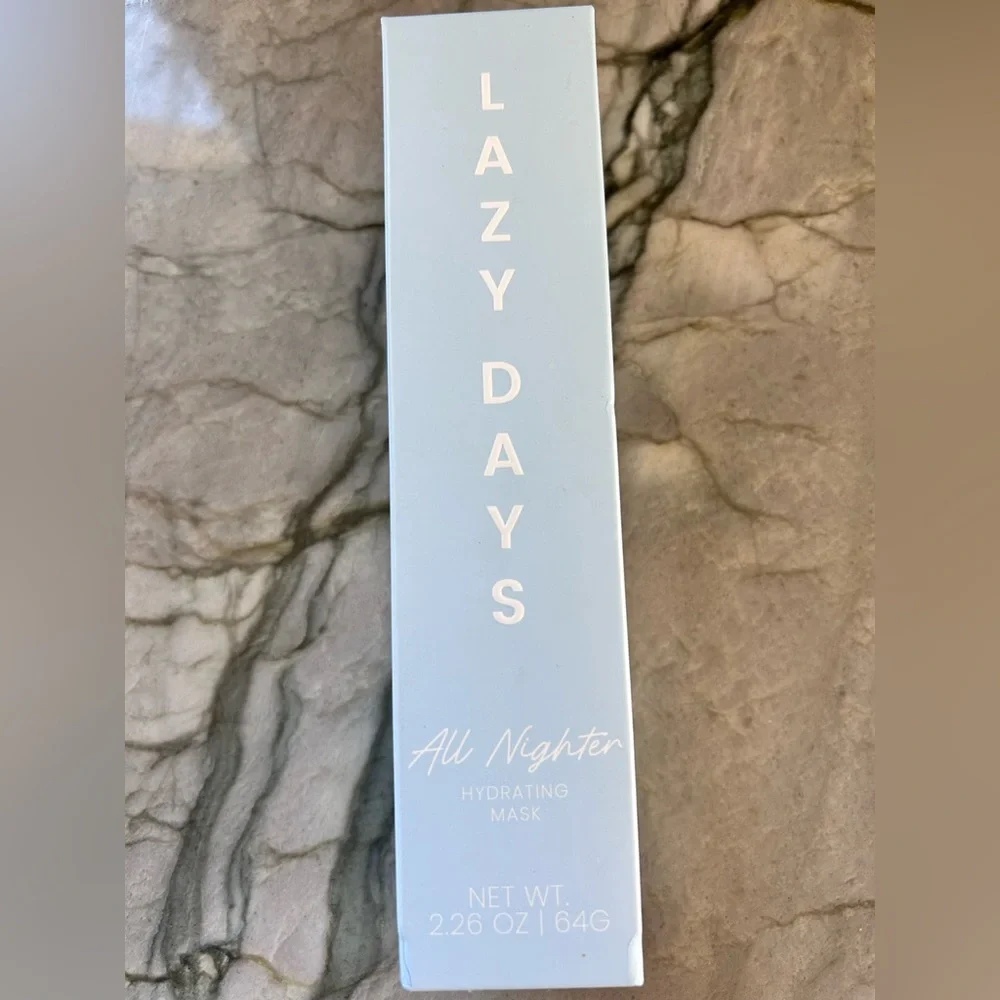 Spa Day Bundle ~ Lazy Days Hydrating Mask + Blue Spa Headband & Floral Scrunchie